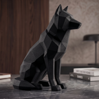 ALPHA - Wolf-Skulptur